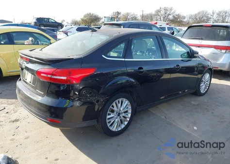 2017 Ford Focus Titanium from USA, damaged, VIN 1FADP3J2XHL210524